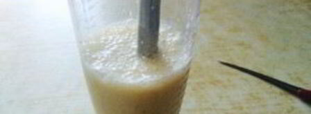 банановый смузи с молоком. Шаг 6