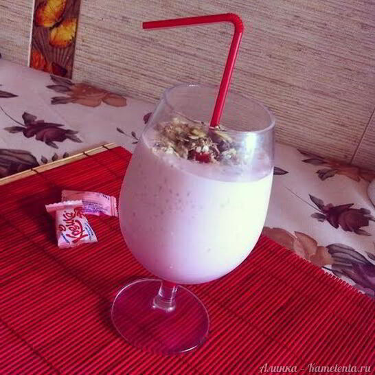 Рецепт клубничный смузи