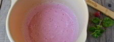 малиновый смузи вкус лета. Шаг 3
