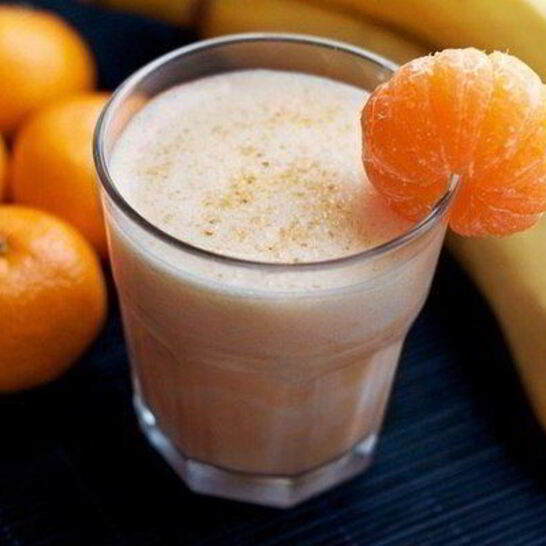 Рецепт мандариновый смузи