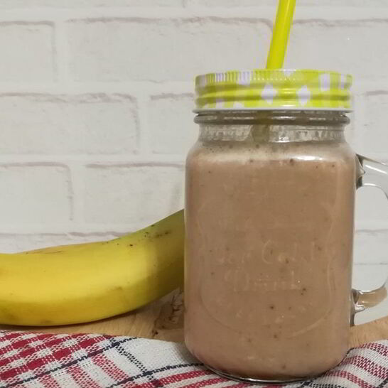 Рецепт шоколадно-банановый смузи