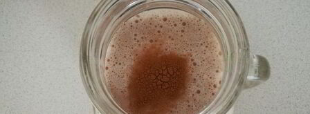 шоколадно-банановый смузи. Шаг 4