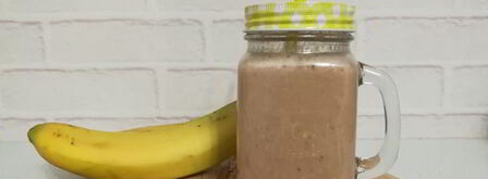 шоколадно-банановый смузи. Шаг 5
