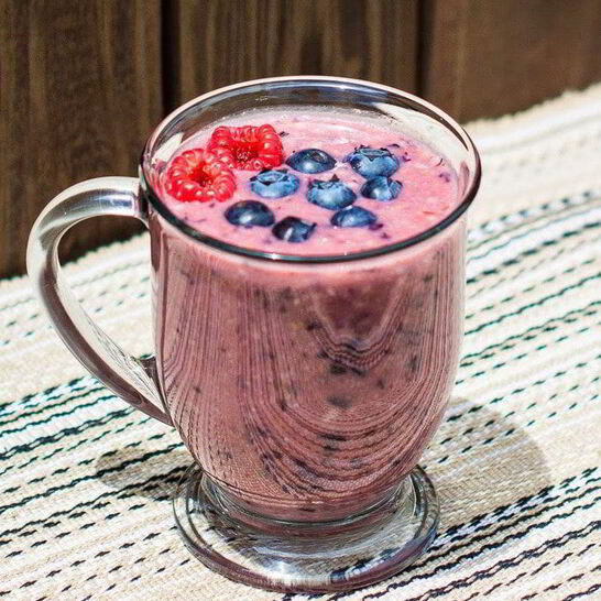 Рецепт смузи голубилина