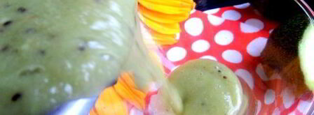 смузи из авокадо и киви. Шаг 5