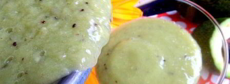 смузи из авокадо и киви. Шаг 6