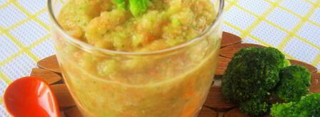 смузи из брокколи и апельсина. Шаг 4