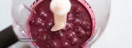 смузи из черники. Шаг 3