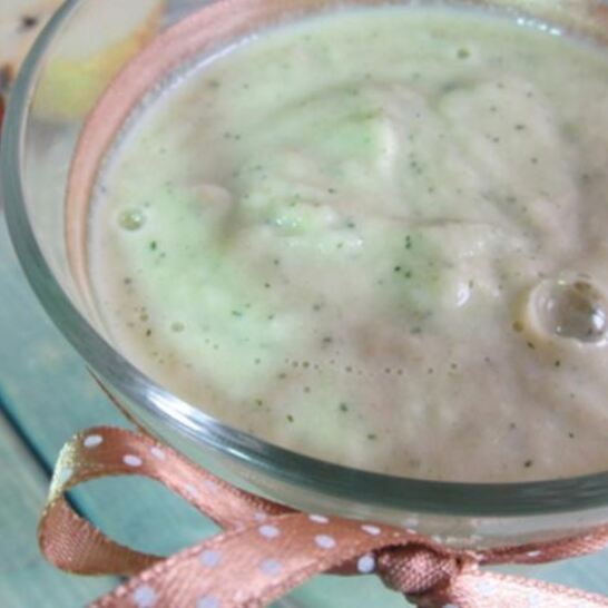 Рецепт смузи из кабачка, яблока и груши