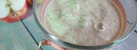 смузи из кабачка, яблока и груши. Шаг 3