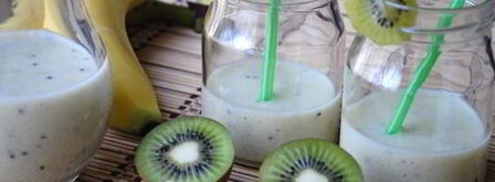смузи из кефира и банана. Шаг 8