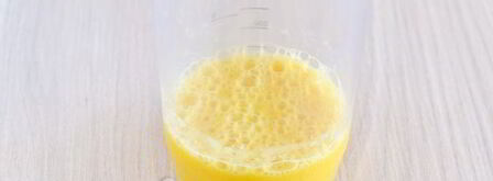 смузи из кефира с апельсином. Шаг 7