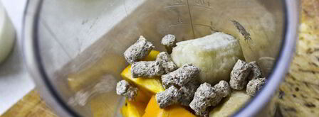 смузи из хурмы. Шаг 4