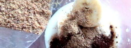 смузи лен с какао. Шаг 6