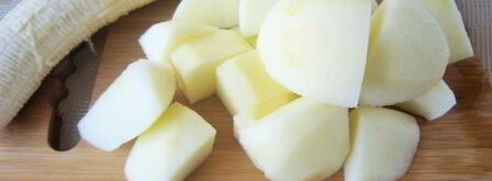 смузи с бананом и морковным соком. Шаг 3