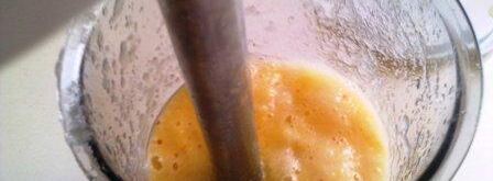 смузи вкусняшка из дыни и персика. Шаг 3