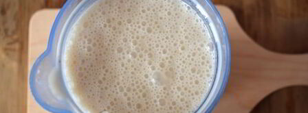 тропический смузи с кокосовым молоком. Шаг 4