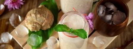 тропический смузи с кокосовым молоком. Шаг 6