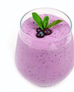 Ягодный смузи Черничный маффин