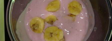 земляничный смузи с мюсли. Шаг 3