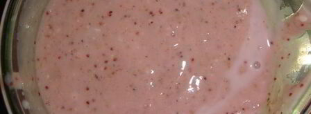 земляничный смузи с мюсли. Шаг 6