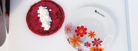 свекольные блинчики и чайный напиток. Шаг 7