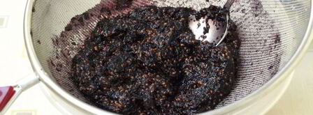 творожный коктейль на ряженке с шелковицей. Шаг 4