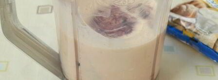 творожный коктейль на ряженке с шелковицей. Шаг 7