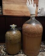 Вино из сушек яблок