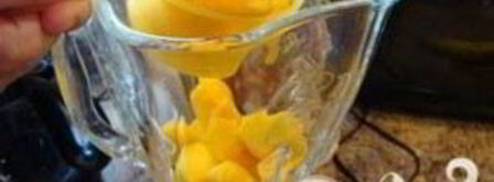 витаминный напиток из тропических фруктов. Шаг 3