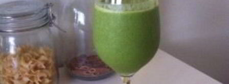 зеленый коктейль с финиками. Шаг 4