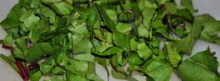 зеленый коктейль со свеклой. Шаг 2