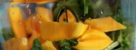 зеленый витаминный напиток джулиус. Шаг 3