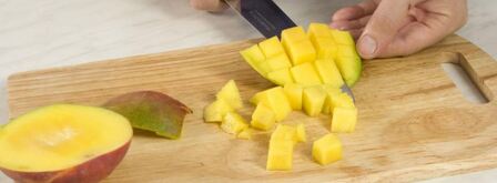 карибский салат со свининой. Шаг 2