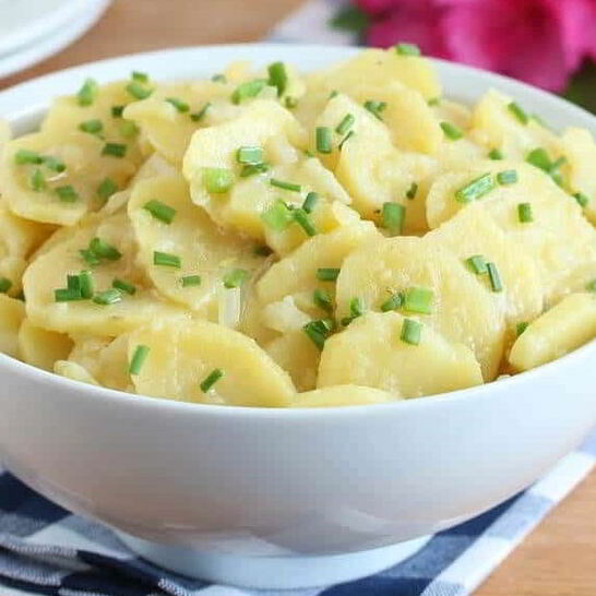 Рецепт салат из картофеля и лука