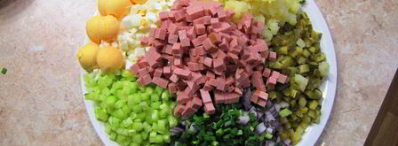 оливье классический. Шаг 4