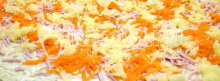 закуска оливье-рулет. Шаг 6