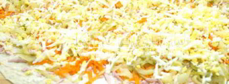 закуска оливье-рулет. Шаг 9