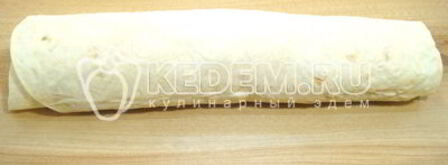 закуска оливье-рулет. Шаг 10