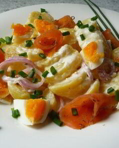 Питательный яичный салат