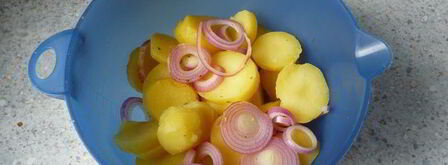 питательный яичный салат. Шаг 3