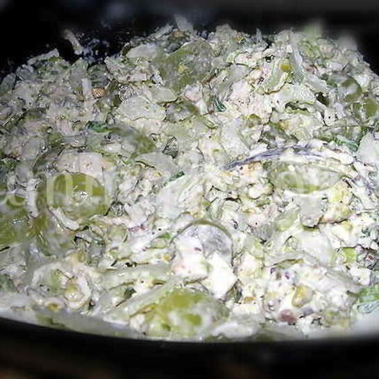 Рецепт салат дамский