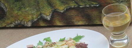 салат из грибов и пармиджано. Шаг 5