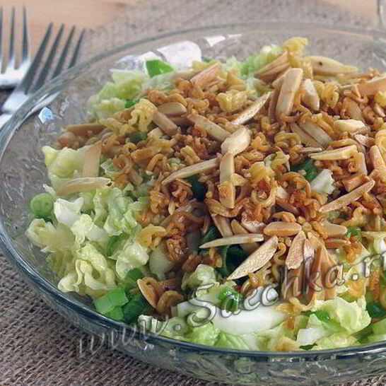 Рецепт салат хрустящий