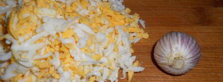 салат кукурузка. Шаг 2