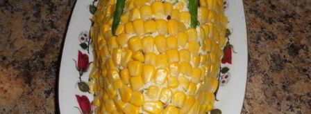 салат кукурузка. Шаг 5