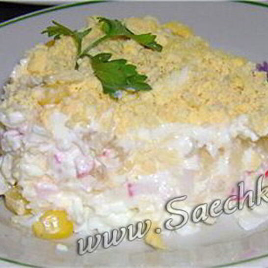 Рецепт салат нежность