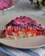 Салат сельдь под шубой