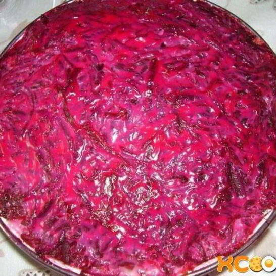 Рецепт селедка под шубой без яиц