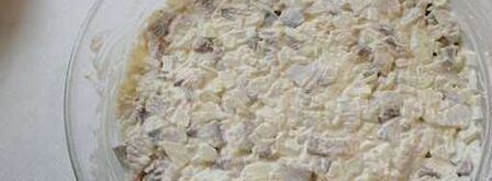 селедка под шубой без яиц. Шаг 3